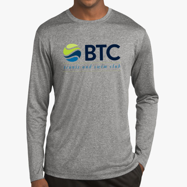 Sport-Tek® Long Sleeve Heather Contender™ Tee Thumbnail