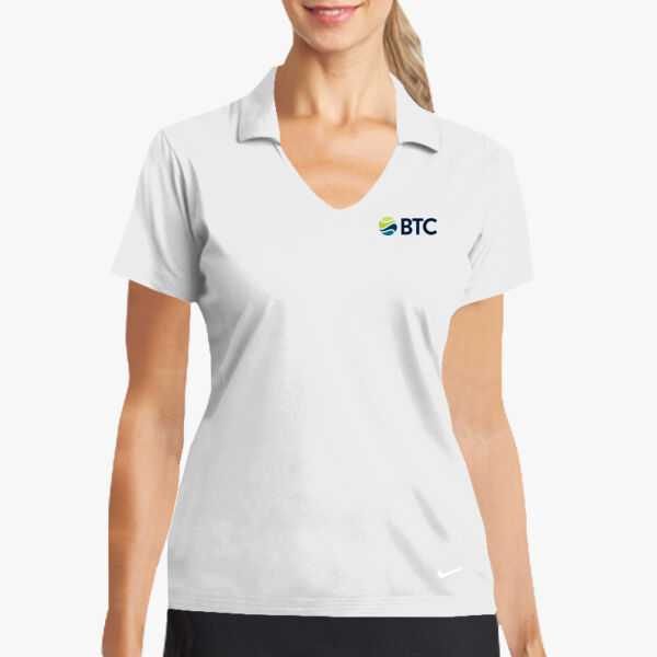 Nike Women's Dri-FIT Vertical Mesh Polo Thumbnail